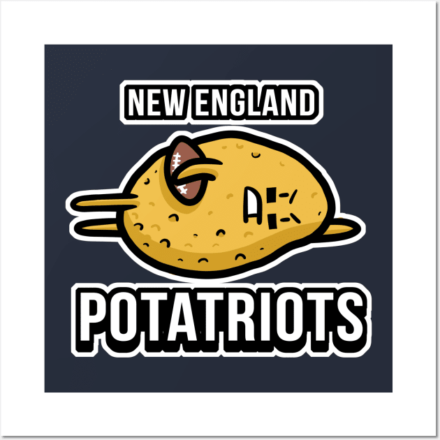 New England Potatriots Wall Art by Pockets